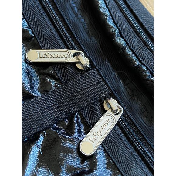 LESPORTSAC Expandable Black Crossbody Bag - Picture 3 of 15